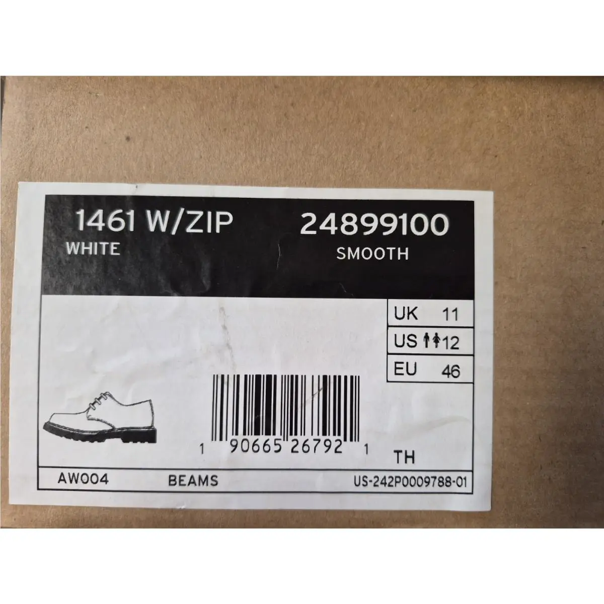 Dr. Martens shoes - dr martens 1461 smith - smith - White 6