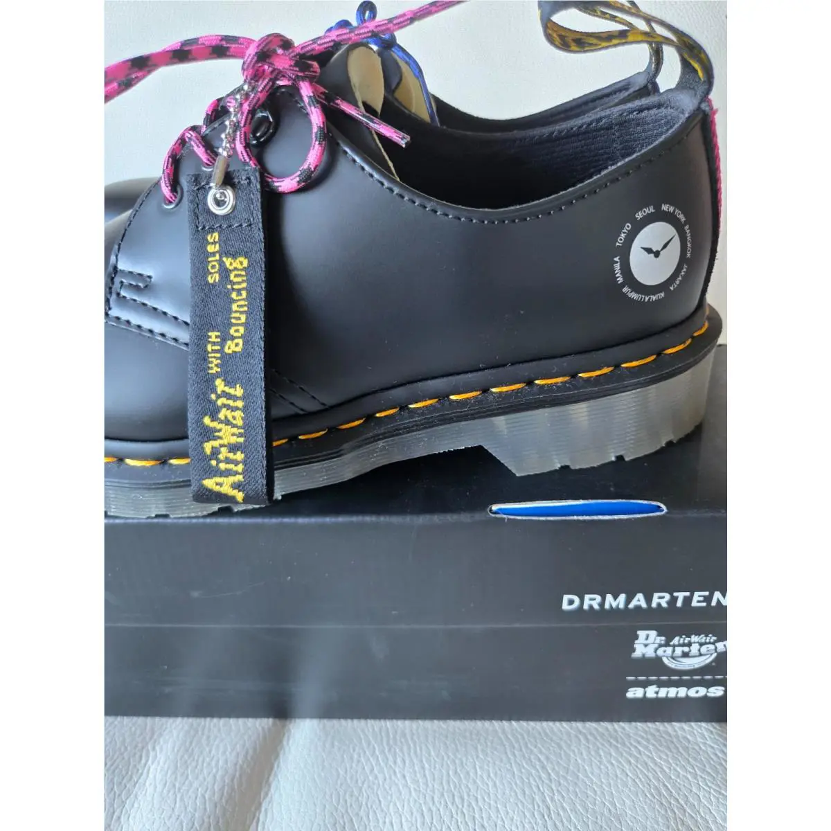 Dr. Martens shoes - Dr. Martens 1461 Atmos - Martens Atmos - Black 1