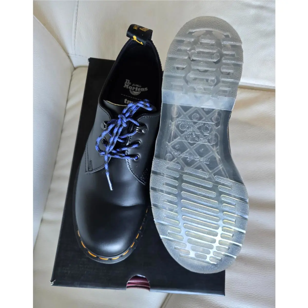 Dr. Martens shoes - Dr. Martens 1461 Atmos - Martens Atmos - Black 5