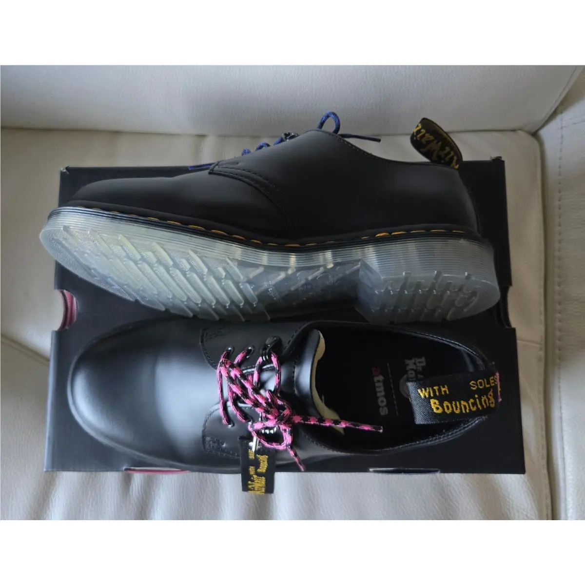 Dr. Martens shoes - Dr. Martens 1461 Atmos - Martens Atmos - Black 3