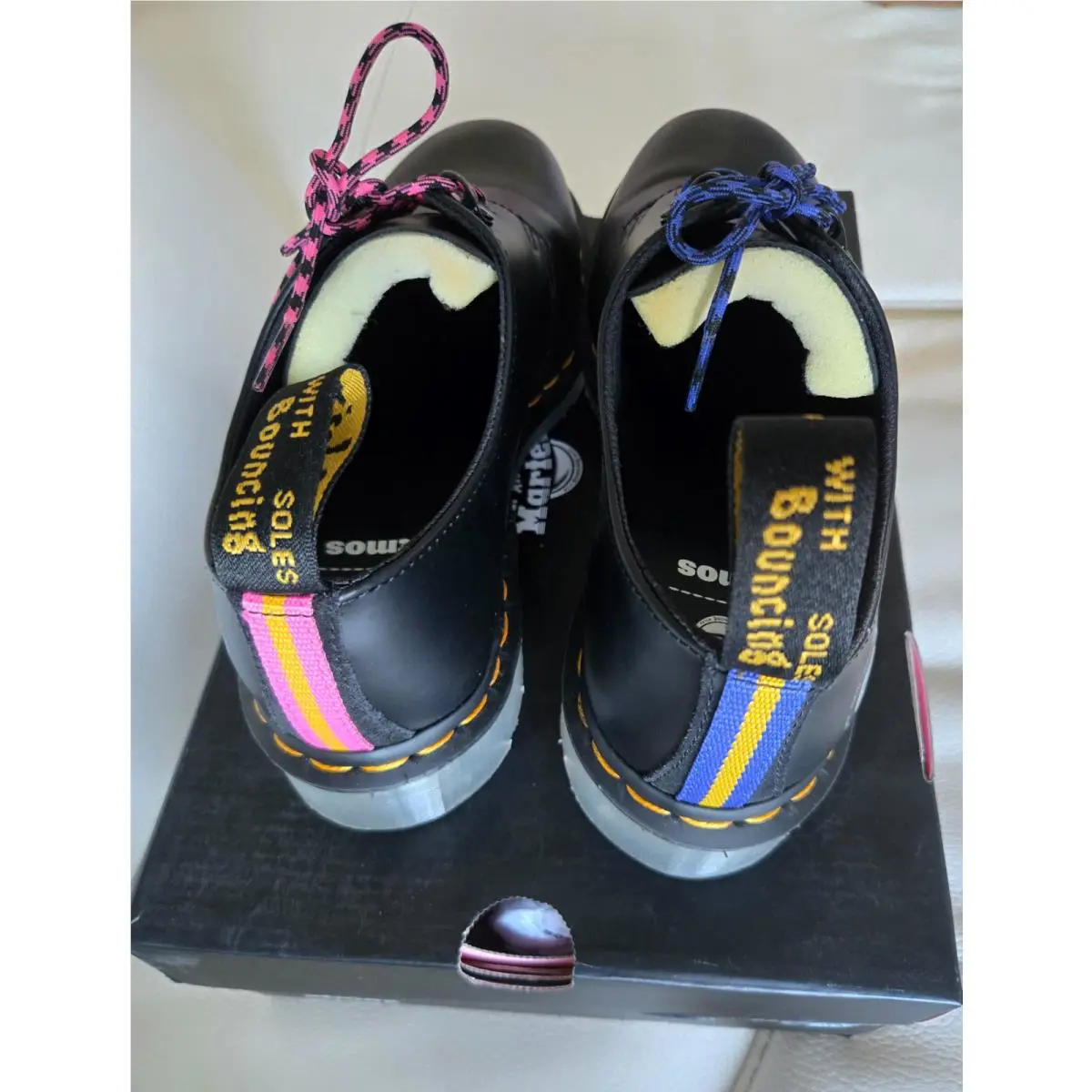 Dr. Martens shoes - Dr. Martens 1461 Atmos - Martens Atmos - Black 4