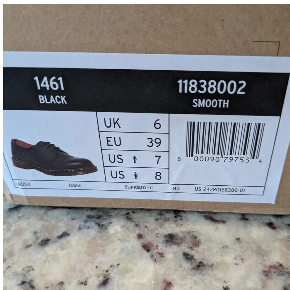 Dr. Martens shoes - Dr Martens 1461 - Black 5