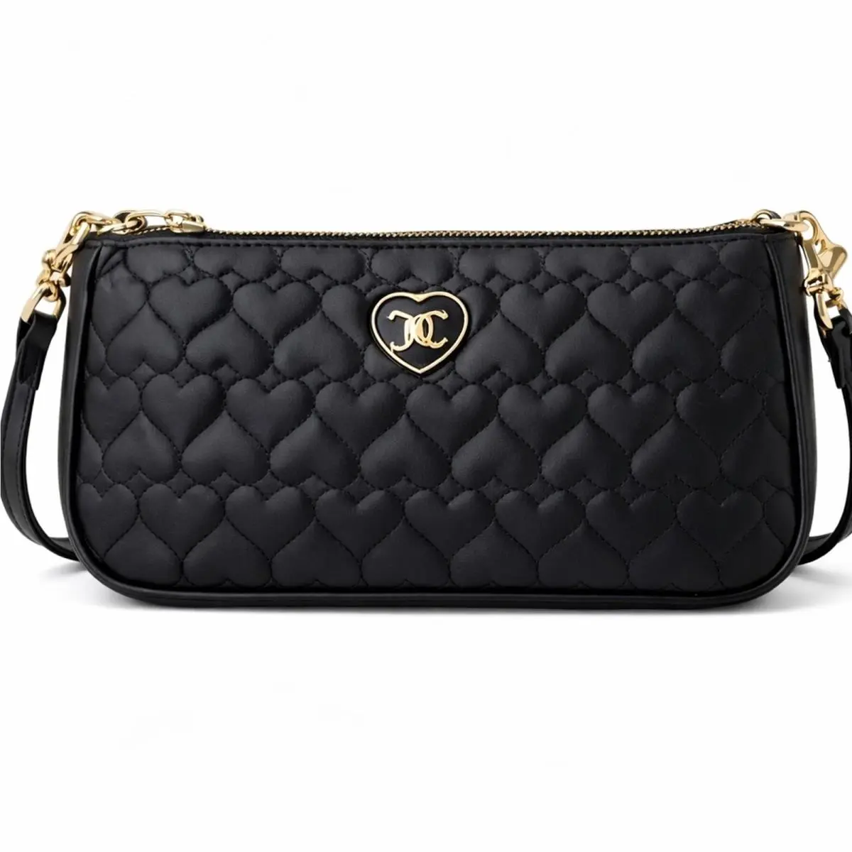 Juicy Couture Flawless Mini Wristlet Purse Licorice Black Purse