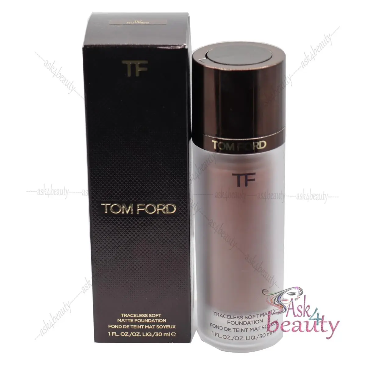 Traceless Soft Matte Foundation Choose Shade 11.7 Nutmeg by Tom Ford