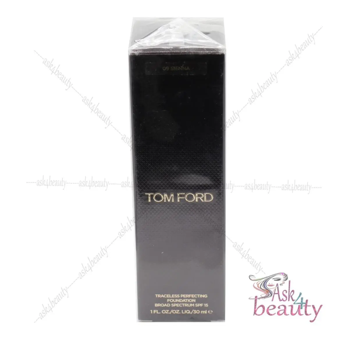 Traceless Perfecting Foundation Spf 15 Choose Shade 1oz 09 Sienna by Tom Ford