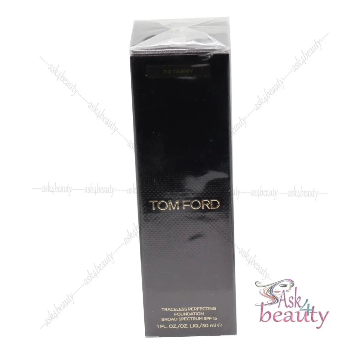 Traceless Perfecting Foundation Spf 15 Choose Shade 1oz 7.0 Tawny by Tom Ford