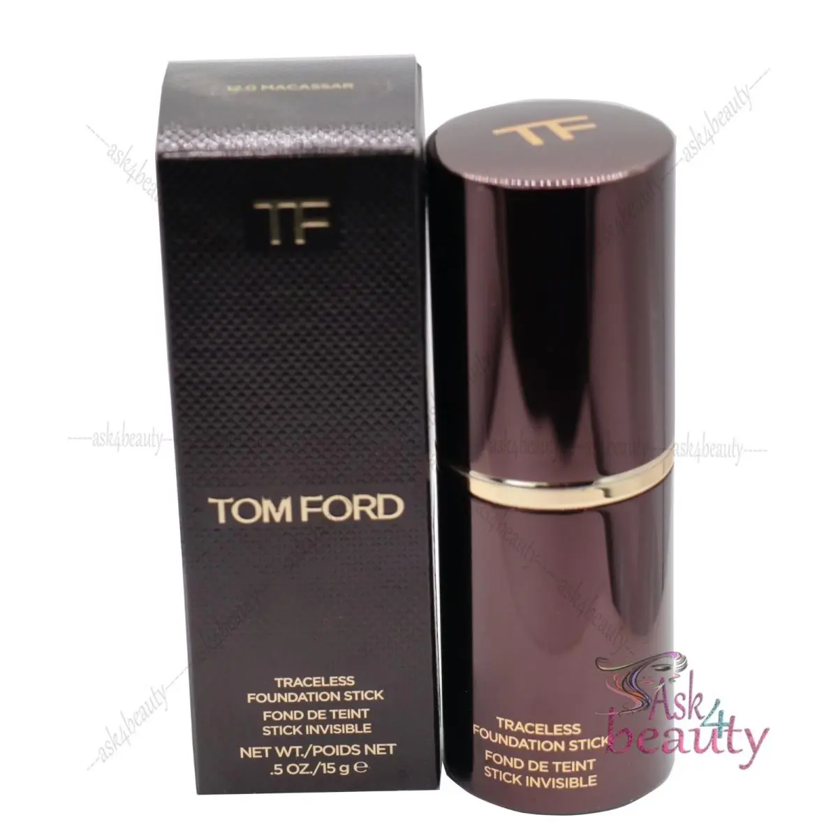 Traceles Foundation Stick 0.5 oz Choose Shade 12 Macassar by Tom Ford