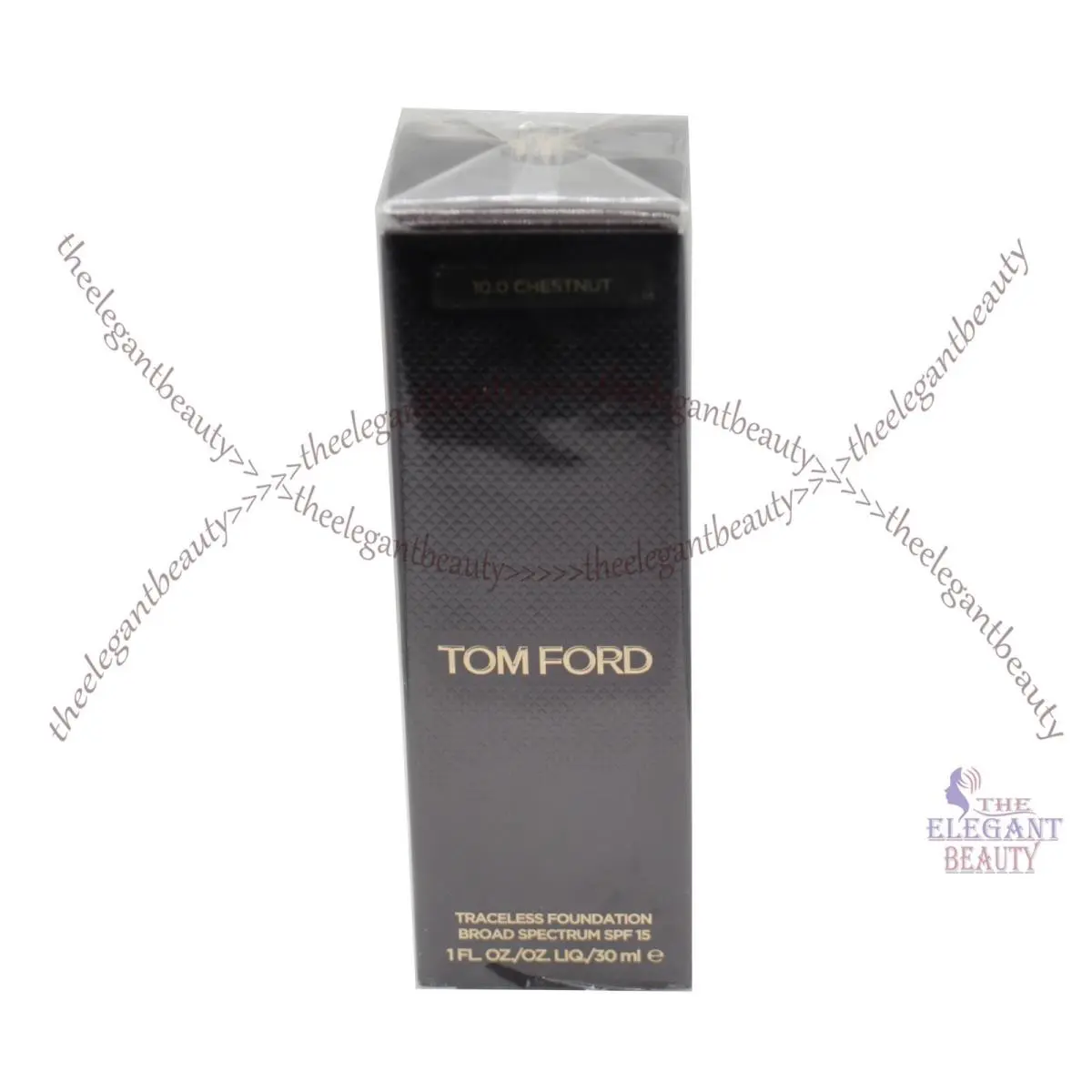 Traceless Foundation Broad Spectrum 1oz Spf 15 Choose Shade 10 Chestnut by Tom Ford