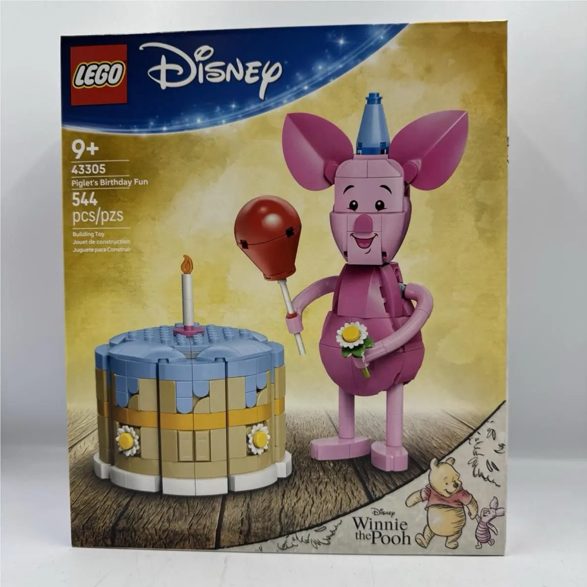 Lego 43305 Disney Winnie The Pooh Piglet`s Birthday Fun 544pcs New/sealed