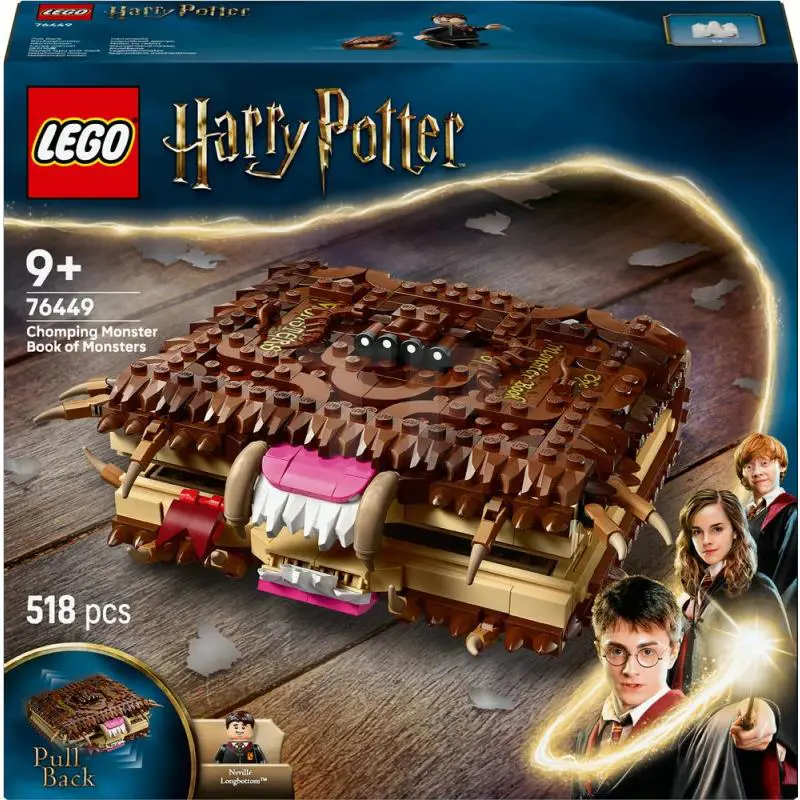 Lego Harry Potter Chomping Monster Book of Monsters 76449 Building Toy Set