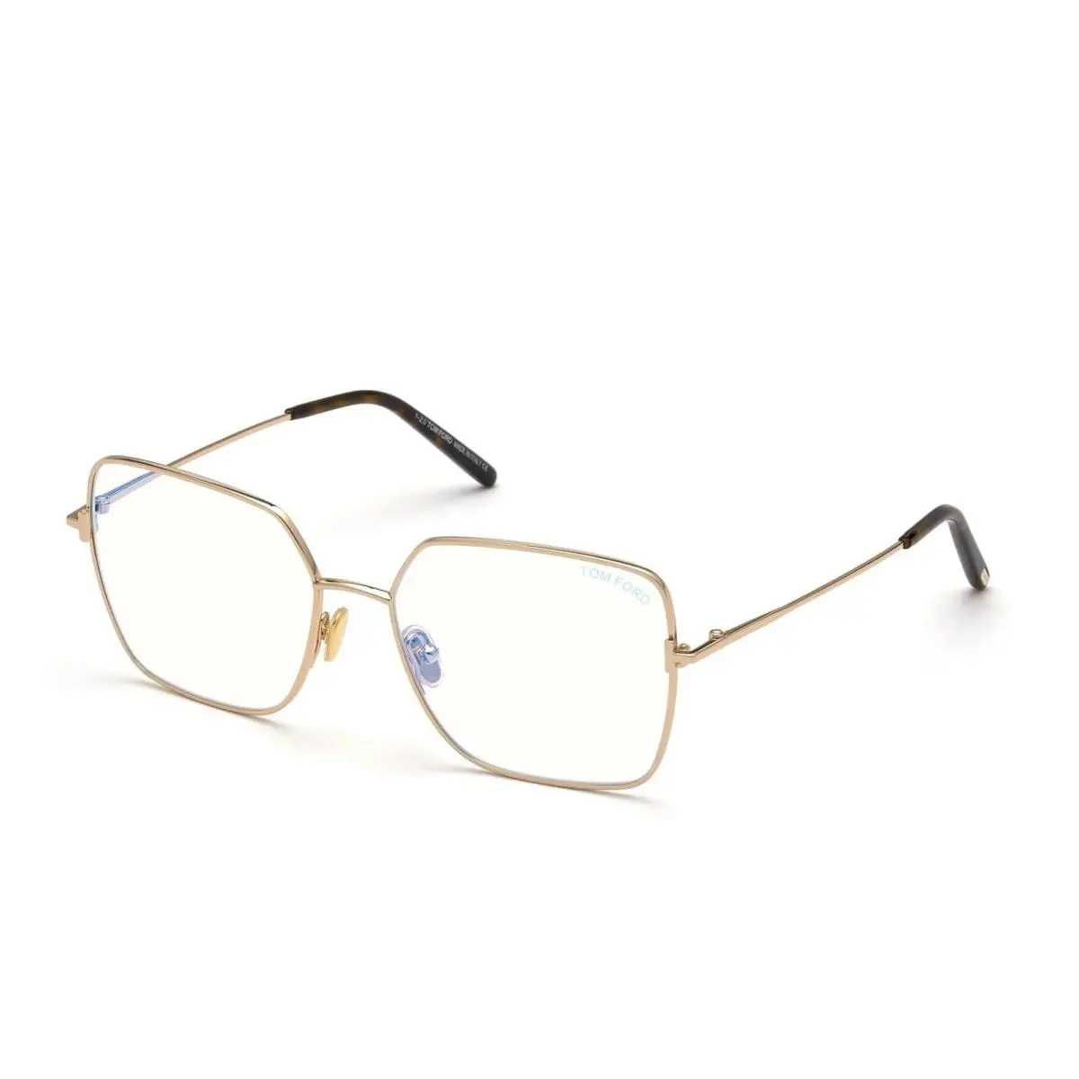 Tom Ford FT5739-B 028 Shiny Rose Gold 57MM Eyeglasses 57-14-140