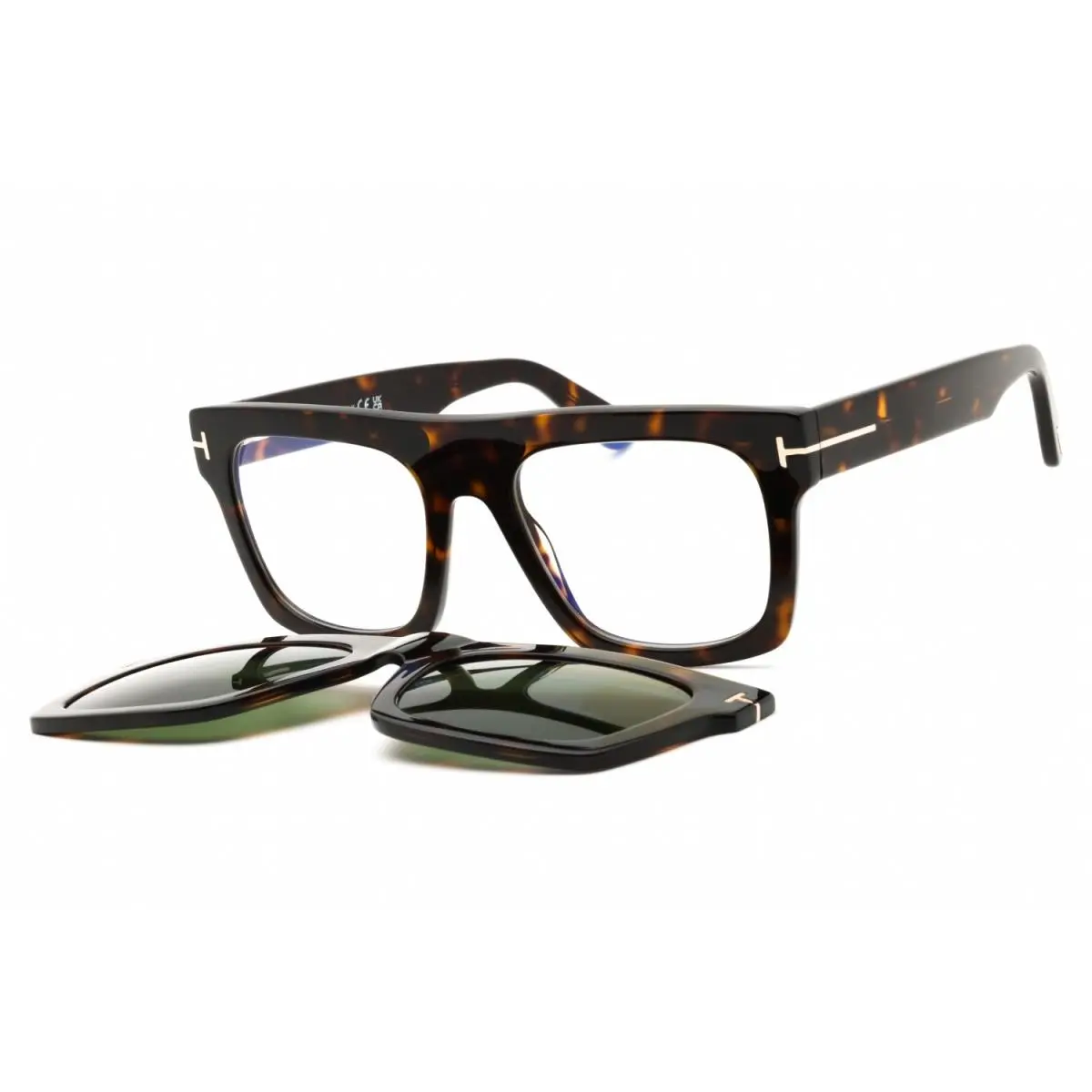 Tom Ford FT6068 B 052 BB Dark Havana 53 mm Men`s Eyeglasses
