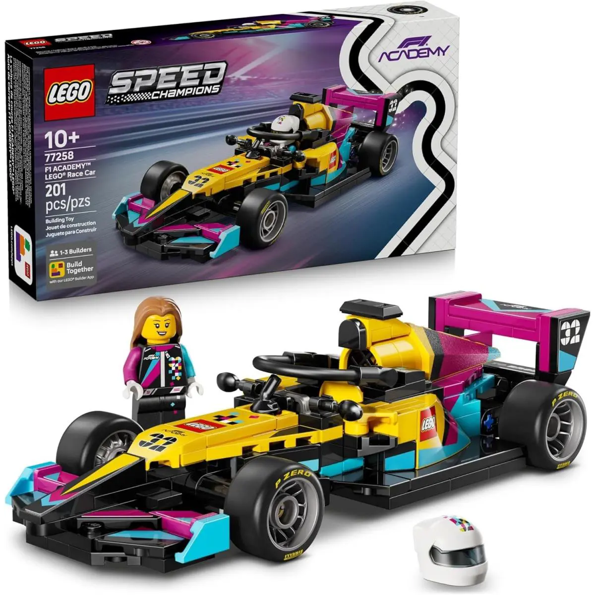 Lego Speed Champions F1 Academy Race Car Building Toy
