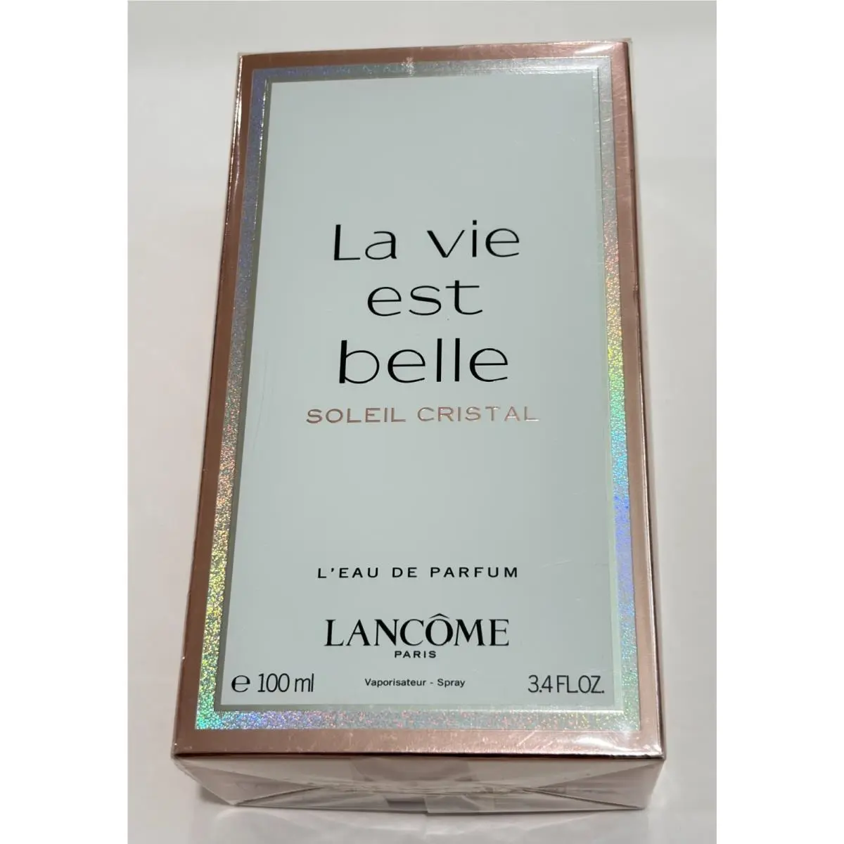 Lancome La Vie Est Belle Soleil Cristal L`eau De Parfum 3.4 fl oz 100 ml