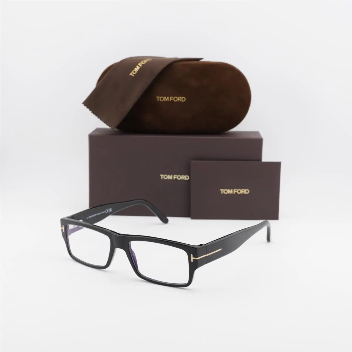 Tom Ford FT5835-B 001 Black 54mm Eyeglasses