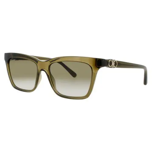 Salvatore Ferragamo SF SF1027S 315 Sunglasses Green Frame Green Lens 55 mm