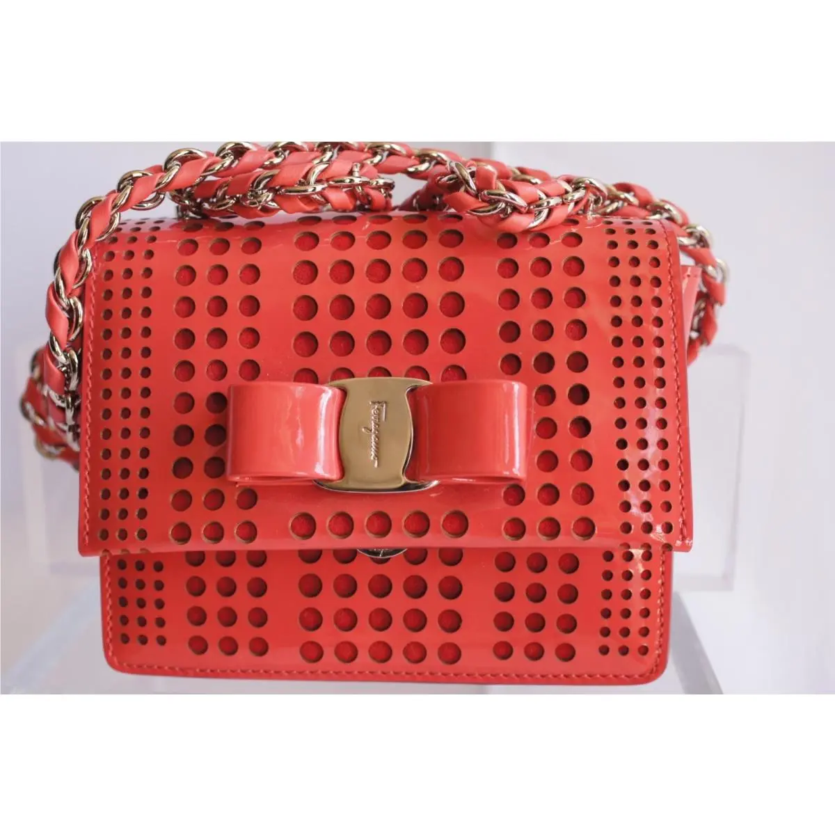 Women`s Bag Ginny Crossbody Clutch by Salvatore Ferragamo