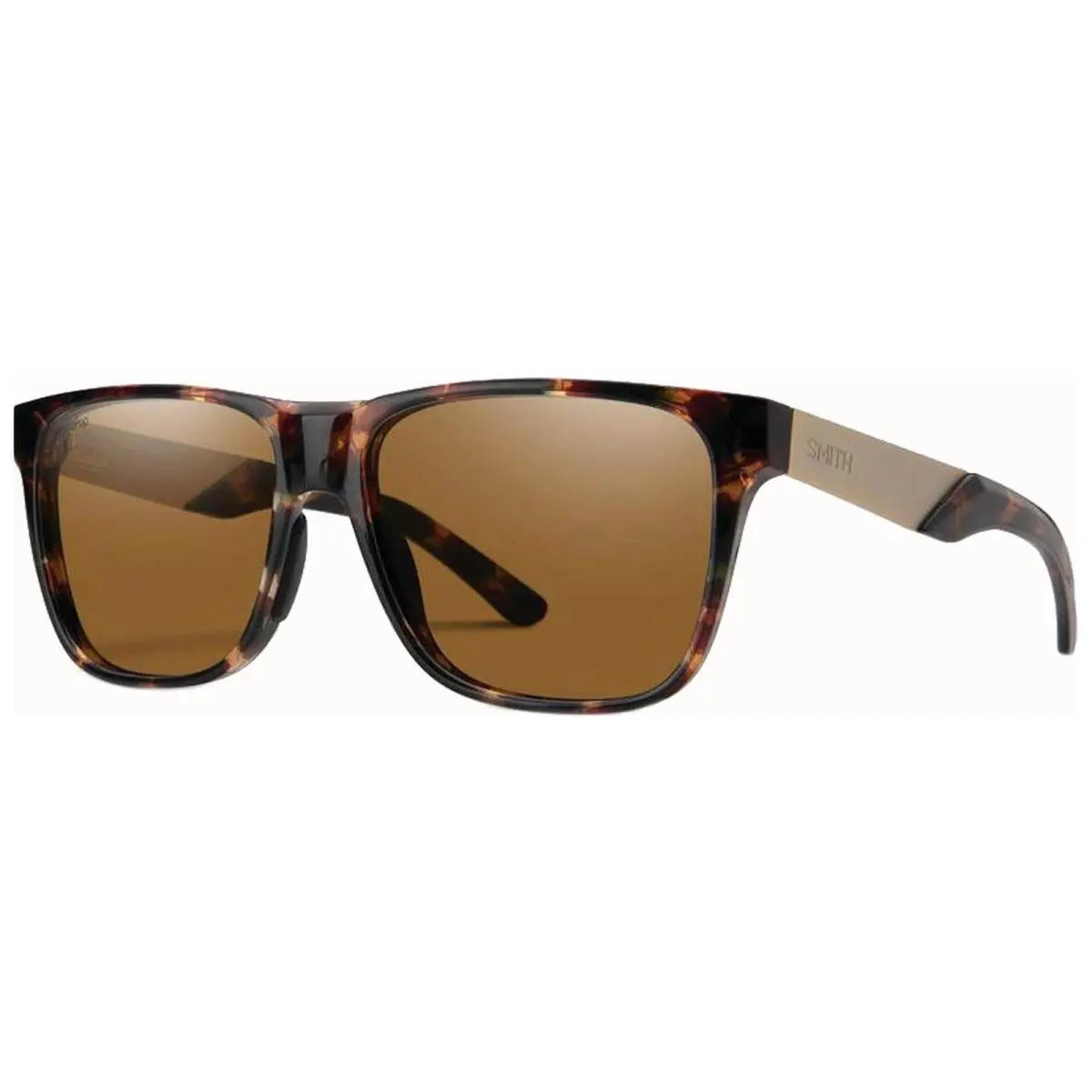 Smith Optics Lowdown Steel Polarized Square Sunglasses - 201906EKP56L5