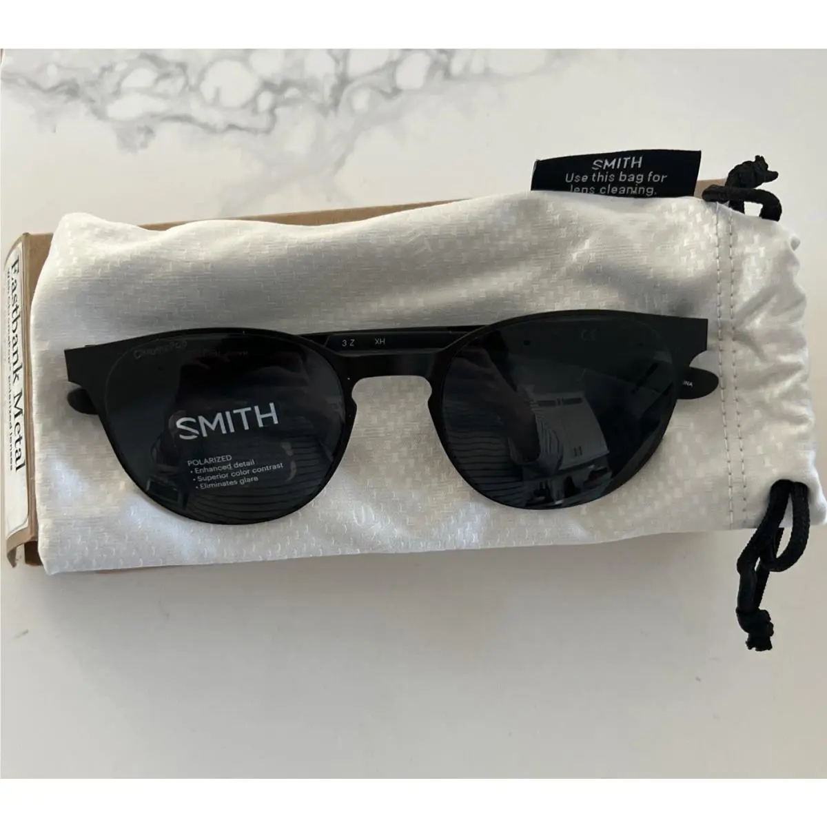 Smith Optics Eastbank Metal Sunglasses with Chromapop Polarized Black Lens