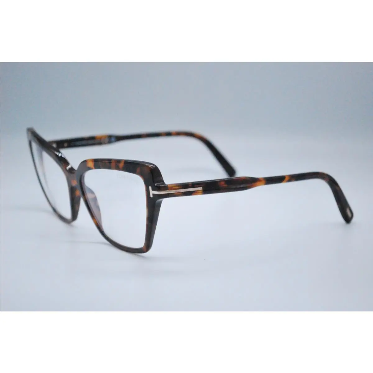 Tom Ford TF 5948-B 052 Dark Havana Eyeglasses Frames 55-15