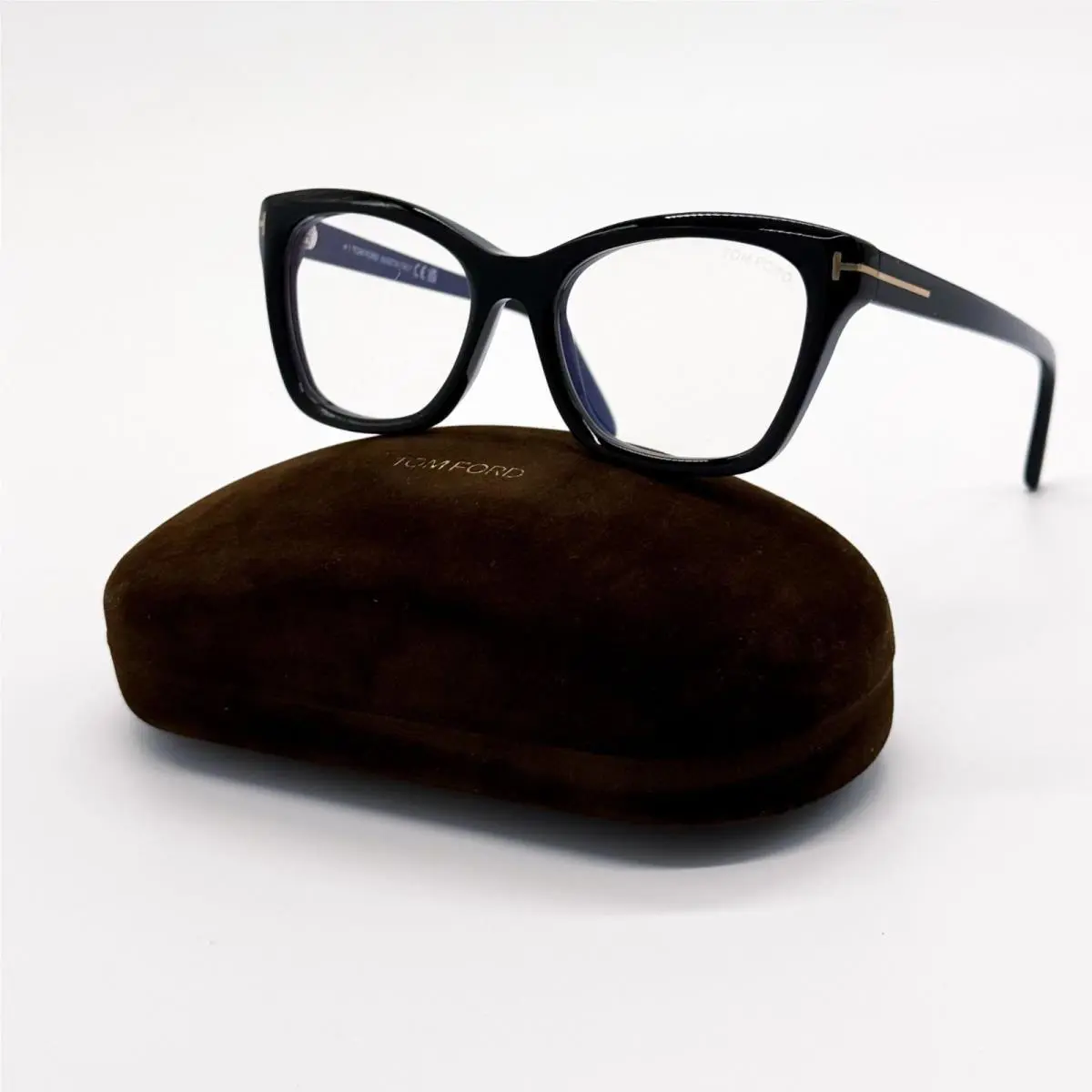 Tom Ford Eyeglasses TF5909 001 Cat Eye Black Women FT5909 001 Eyewear