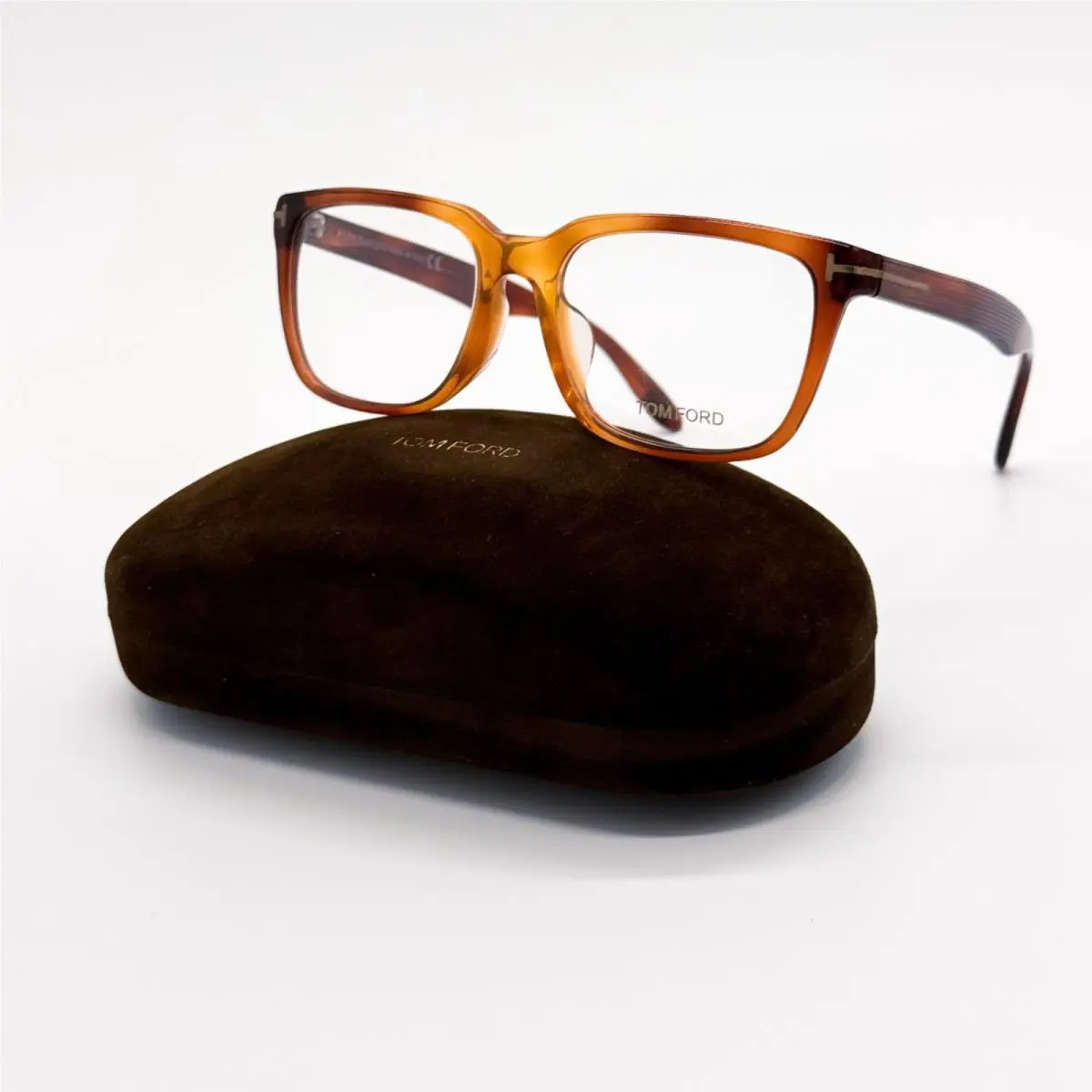 Tom Ford Eyeglasses TF4304 056 Square Havana Men FT4304 056 Eyewear