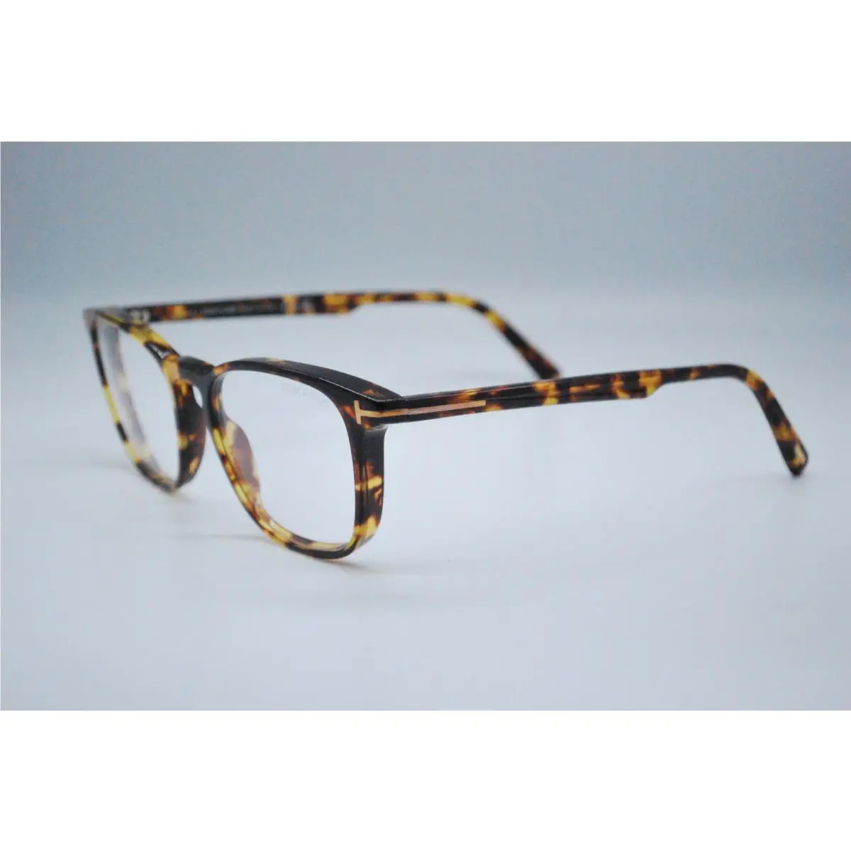 Tom Ford TF 5960-B 053 Blonde Havana Eyeglasses Frames 52-18