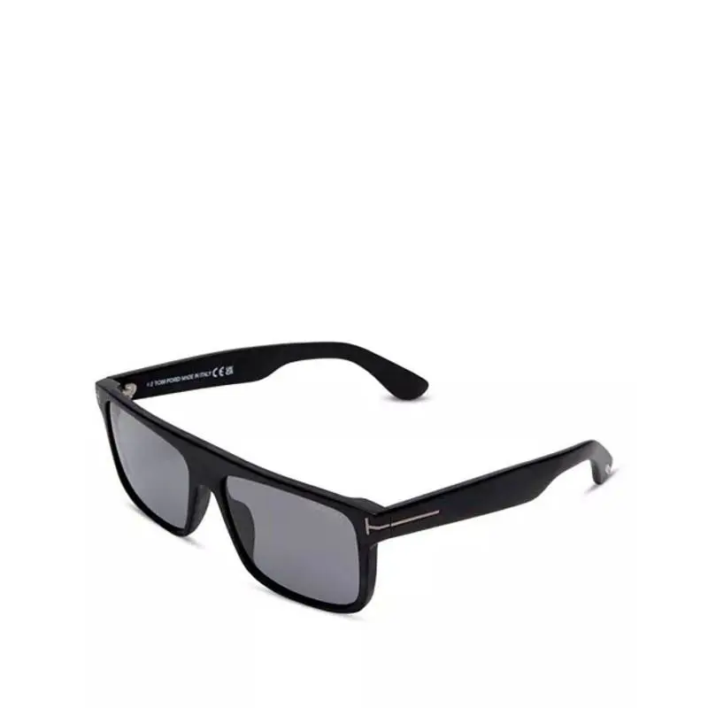 Tom Ford Philippe Square Polarized Sunglasses in Black