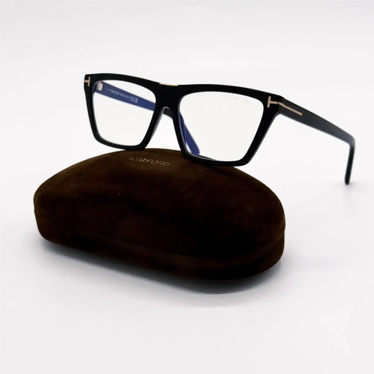Tom Ford Eyeglasses TF5912 001 Cat Eye Black Women FT5912 001 Eyewear