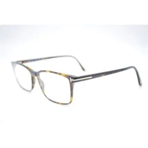 Tom Ford TF 5735-B 052 Havana Blue Block Eyeglasses Frames 56-17