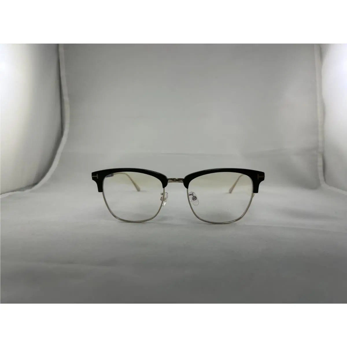 Tom Ford FT5990-F Eyeglasses 001 Square 52 19-145 cc