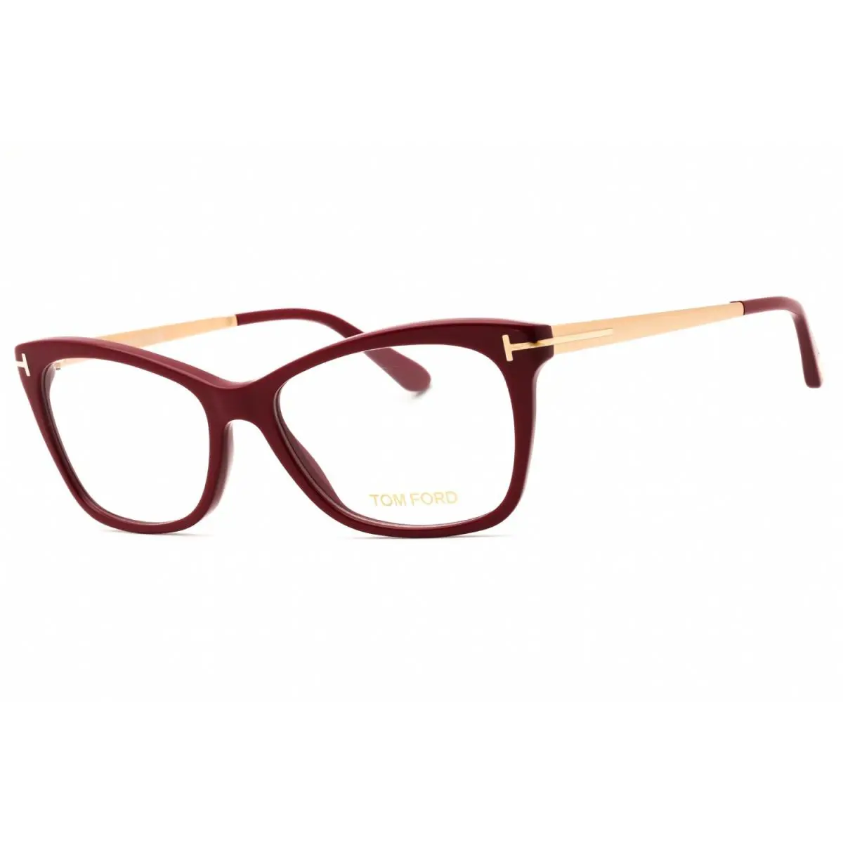 Tom Ford TF5353-069-52 Eyeglasses Frame Size 52mm 15mm 140mm Bordeaux Women 889