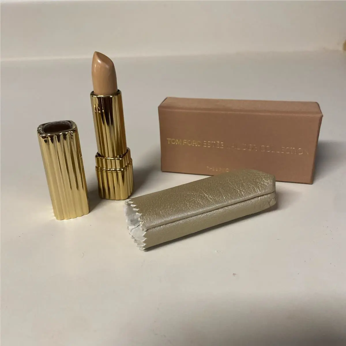 Tom Ford × Estee Lauder The Lip Polish Lipstick - Amber Blonde 02 Htf