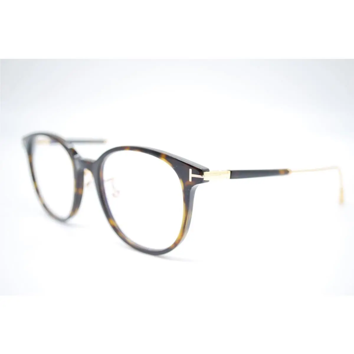 Tom Ford TF 5644-D-B 052 Havana Blue Block Eyeglasses Frames 52-20