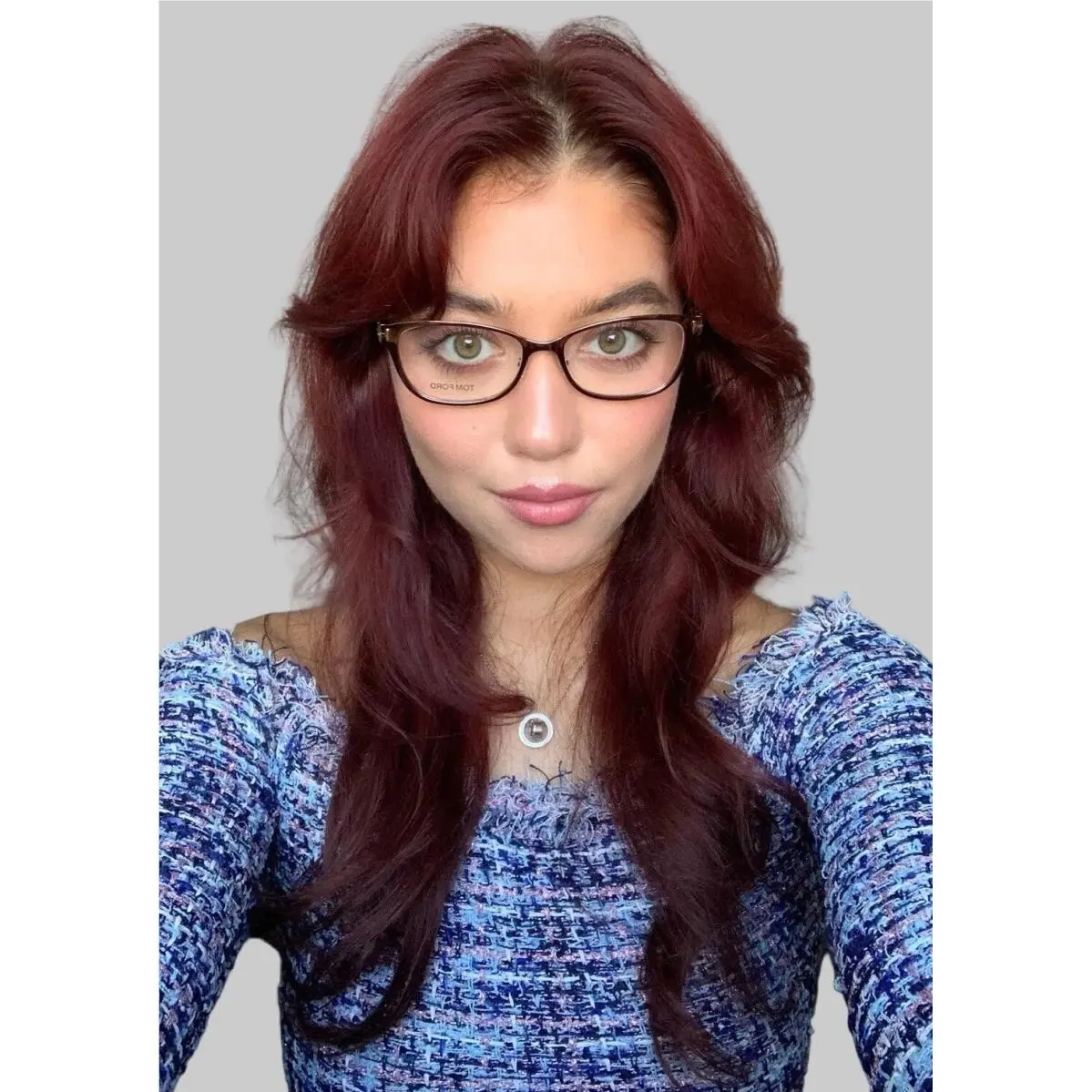 Tom Ford TF 5282 048 Copper Bronze 52mm Rx-able Women`s Eyeglasses Frame