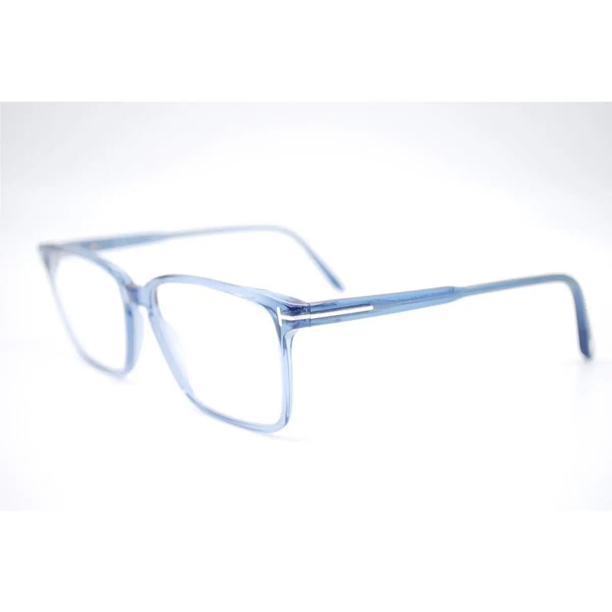 Tom Ford TF 5696-B 090 Blue Blue Block Eyeglasses Frames 54-16