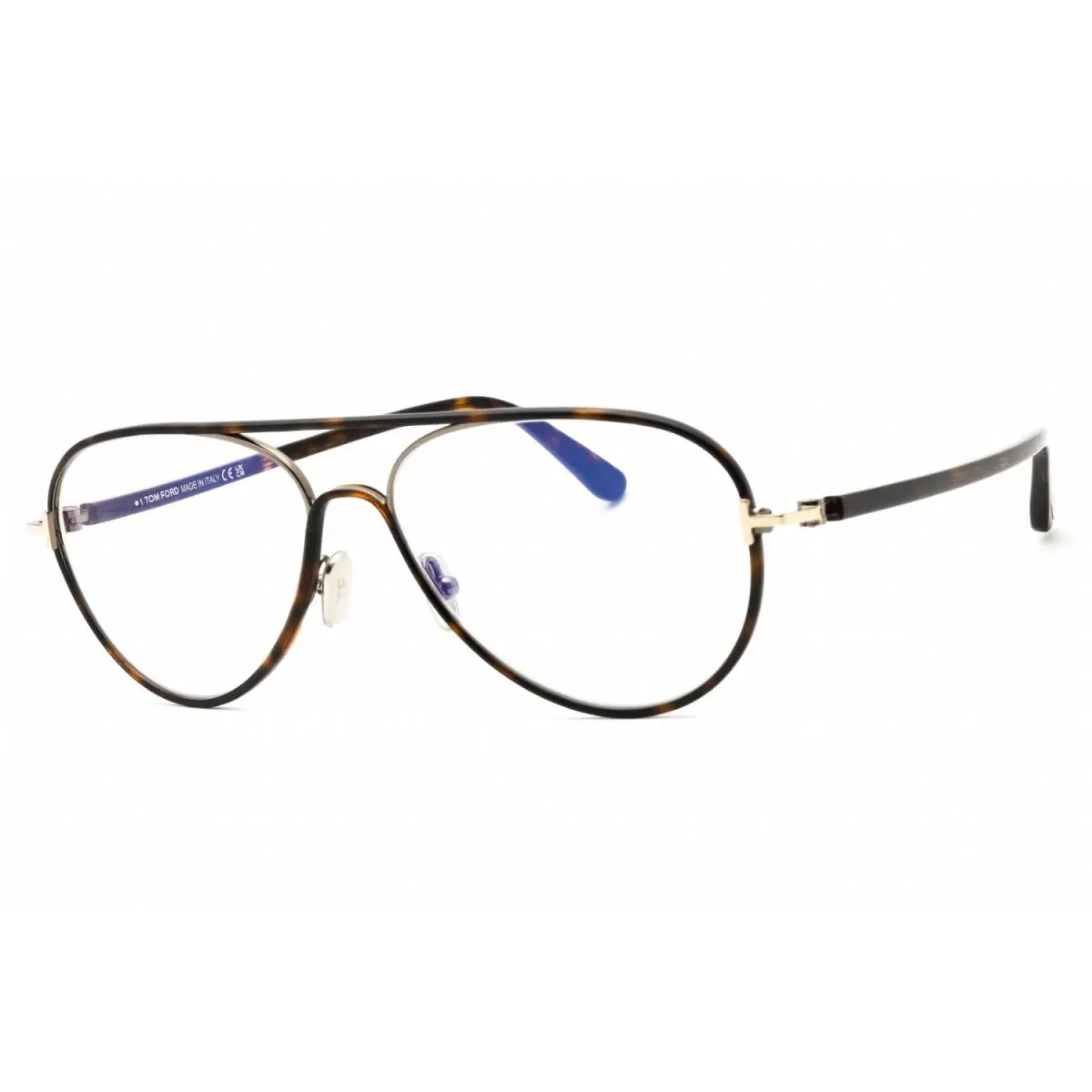 Tom Ford TF5897-052-57 Eyeglasses Frame Size 57mm 15mm 140mm Havana Women 88921