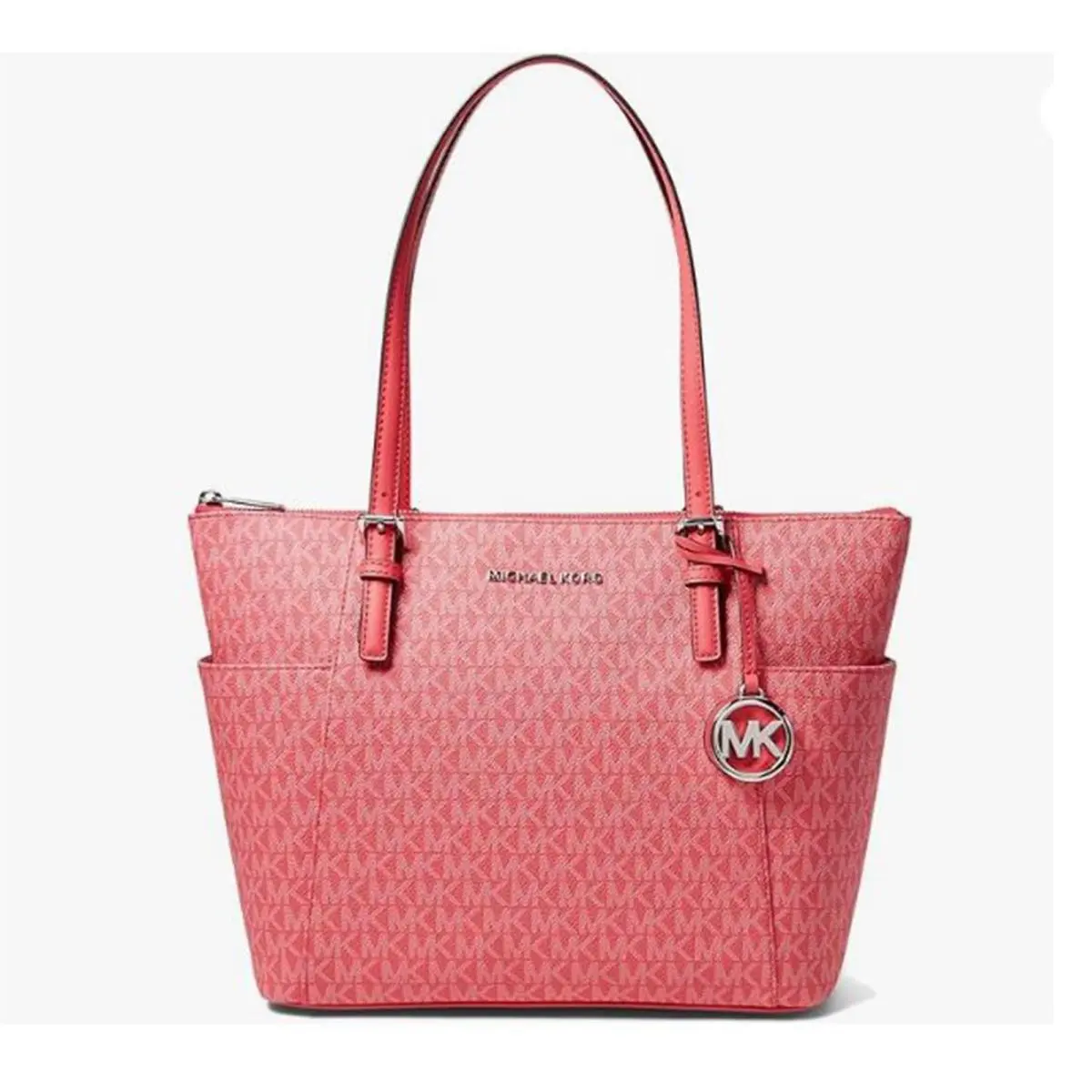 Michael Kors Jet Set Item East/west Top Zip Tote Geranium One Size30T2STTT8V-615