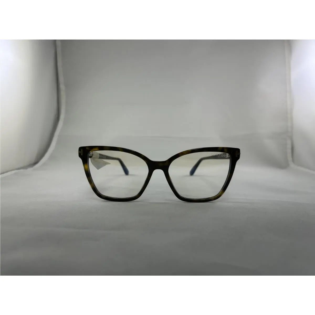 Tom Ford TF5812-B Eyeglasses 052 Cat Eye Tortoise Women 53 15-140 cc
