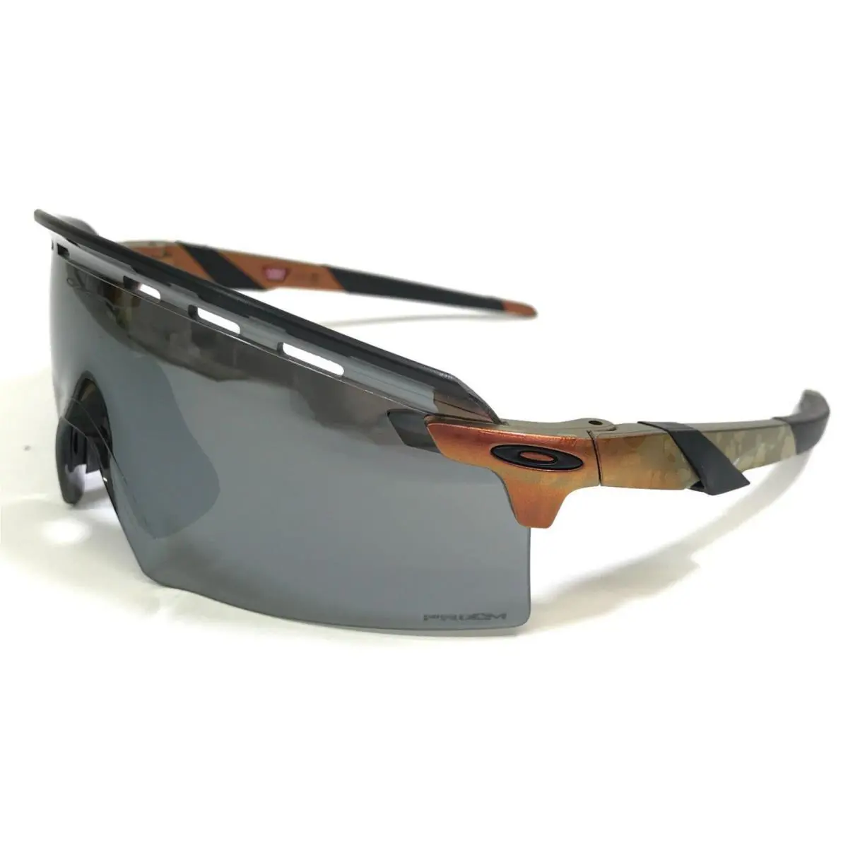 Sunglasses OO9235-1239 Encoder Strike Matte Black Orange Prizm 24k Lenses by Oakley