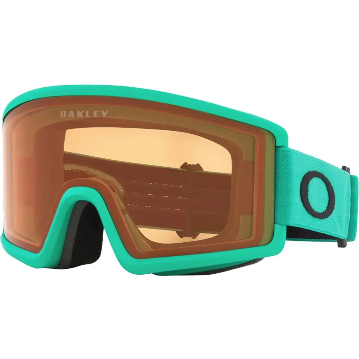 Adult Target Line M Snow Celeste/persimmon One Size Goggles by Oakley
