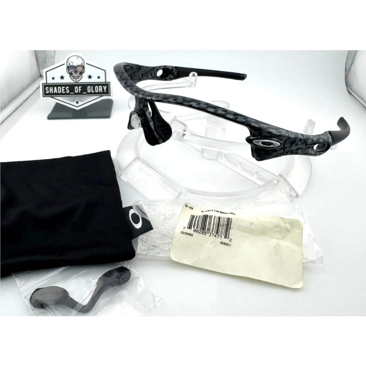 Radar A True Carbon Fiber Frame Sunglasses 53-018 2011 Rare by Oakley