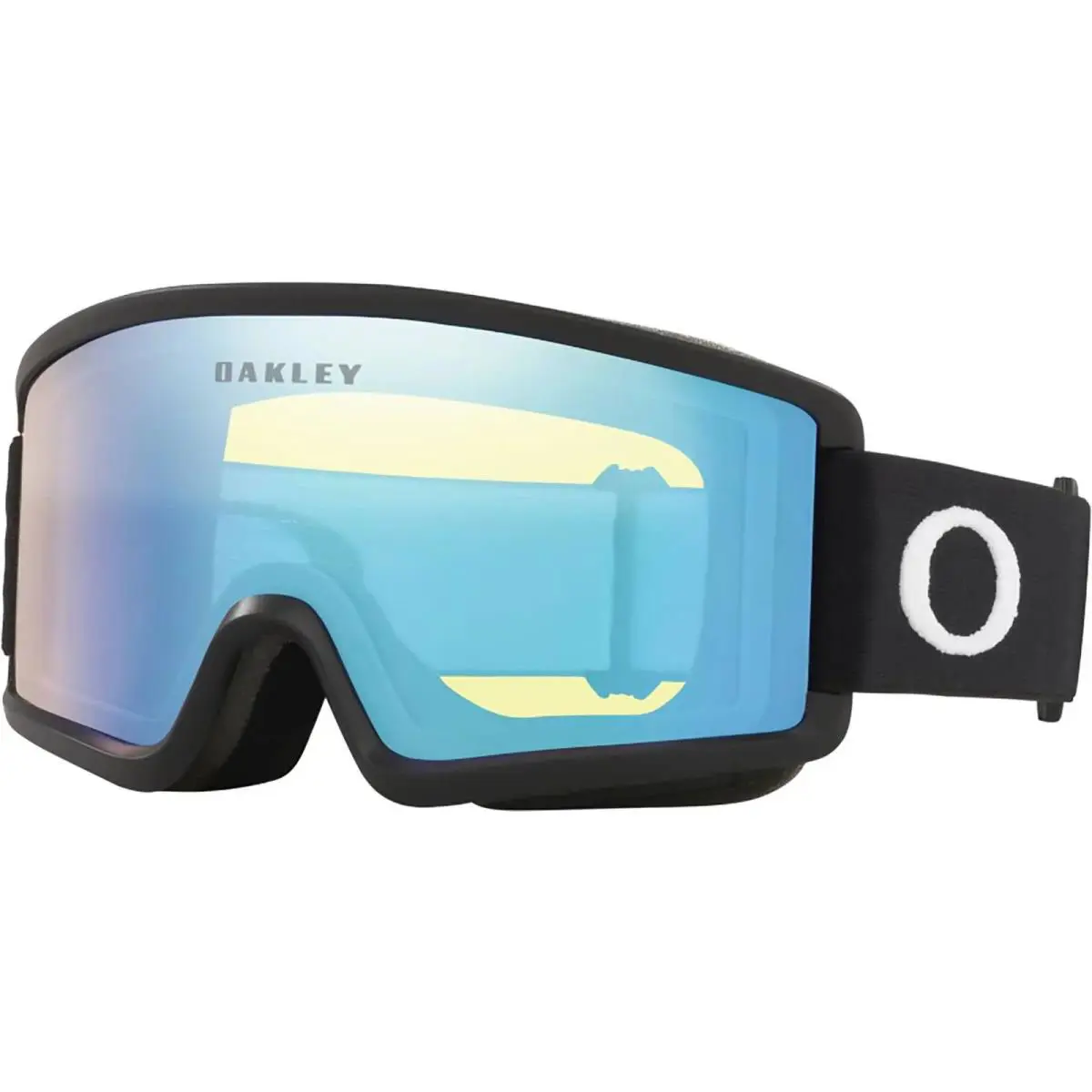 Youth Target Line S Snow Matte Black/hi Yellow One Size Goggles by Oakley