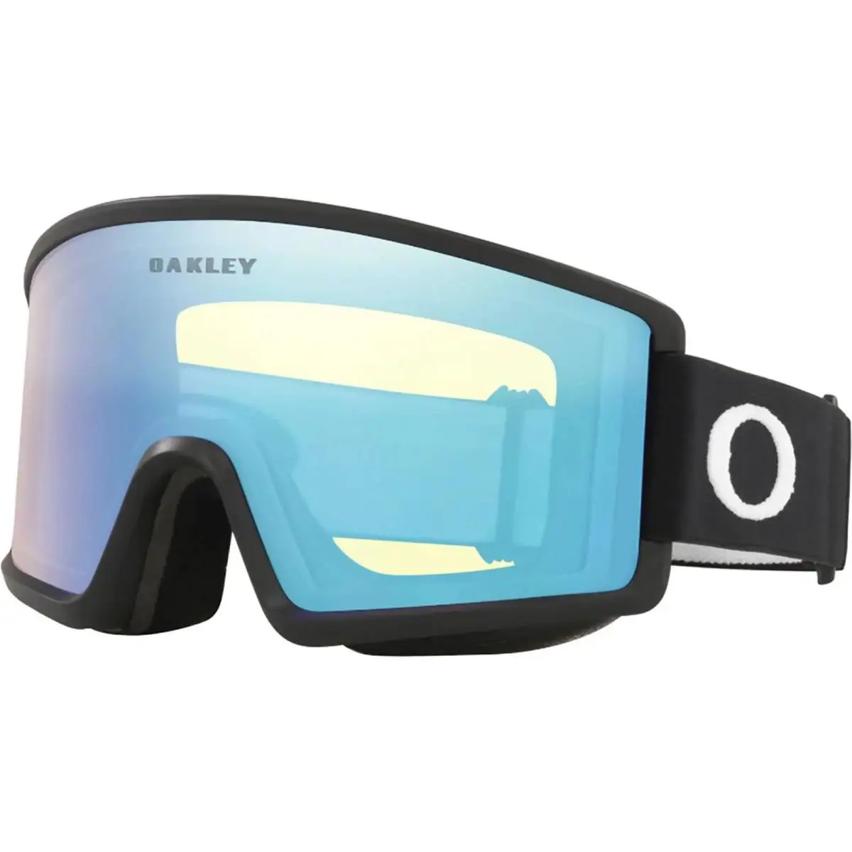 Adult Target Line L Snow Matte Black/hi Yellow One Size Goggles by Oakley