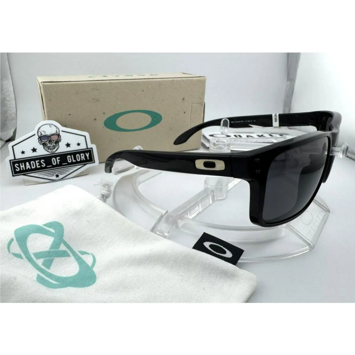 Holbrook Concept Studio Limited Black Prizm Grey Sunglasses OO9102-T6 by Oakley