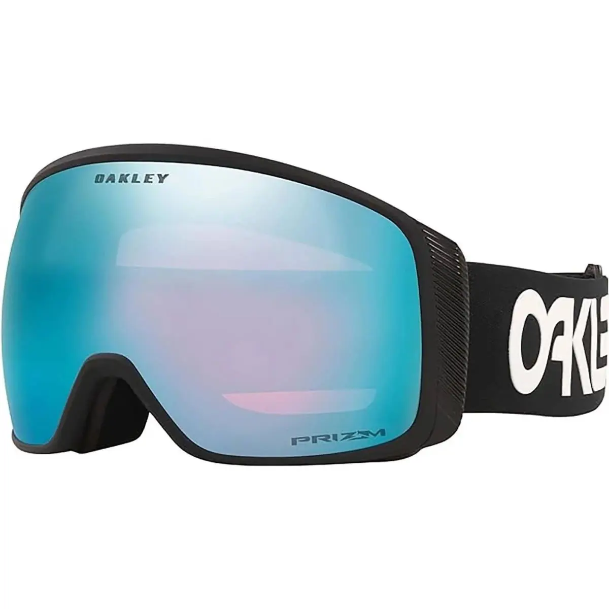 Adult Flight Tracker L Snow Black/prizm Sapphire Iridium OS Goggles by Oakley