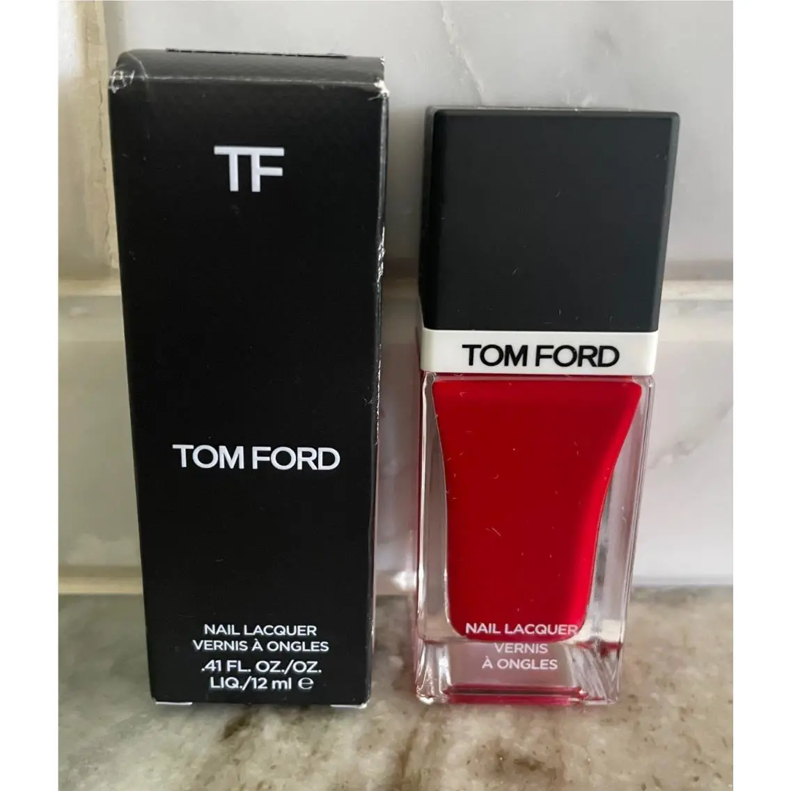 Tom Ford Nail Lacquer Polish 01 Fuc King Fabulous .41 Oz/12 ml Full Size