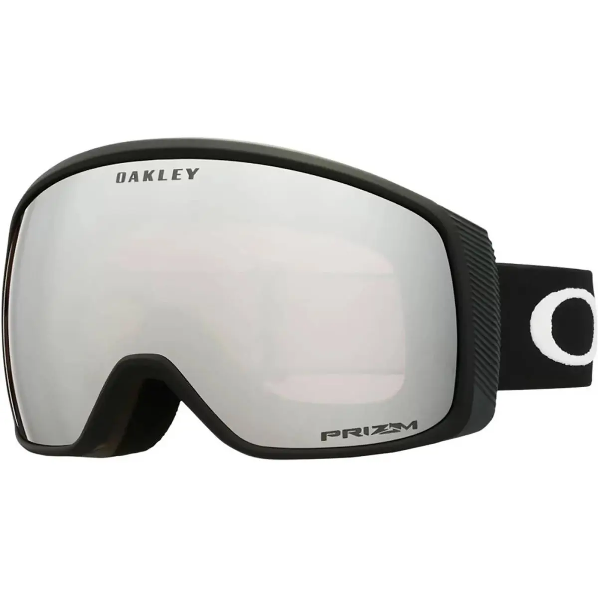 Oakley Adult Flight Tracker M Snow Matte Black/prizm Black Iridium OS Goggles - Frame: Matte Black