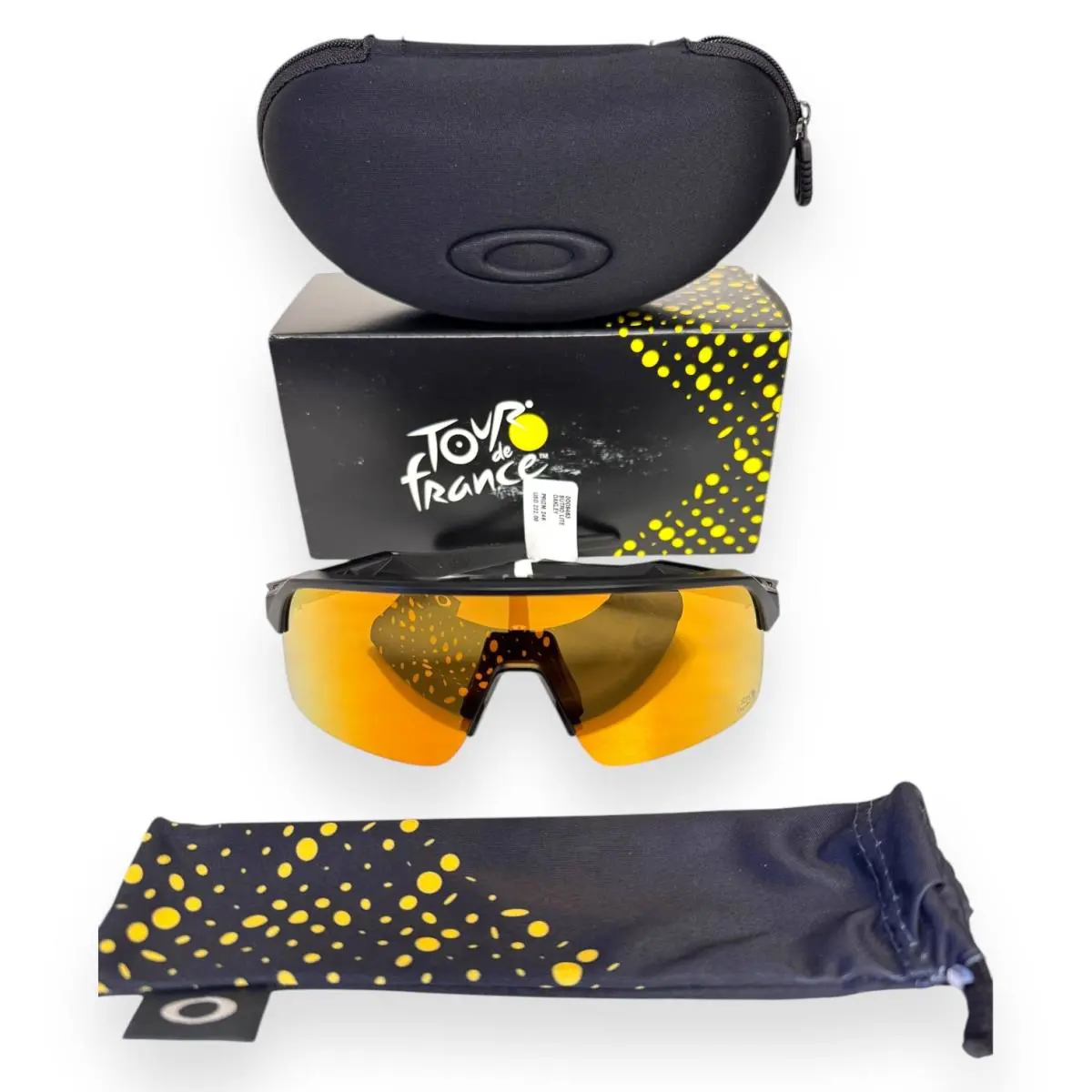 Sutro Lite Sunglasses OO9463-6039 Matte Black 24K Gold Prizm W/case by Oakley