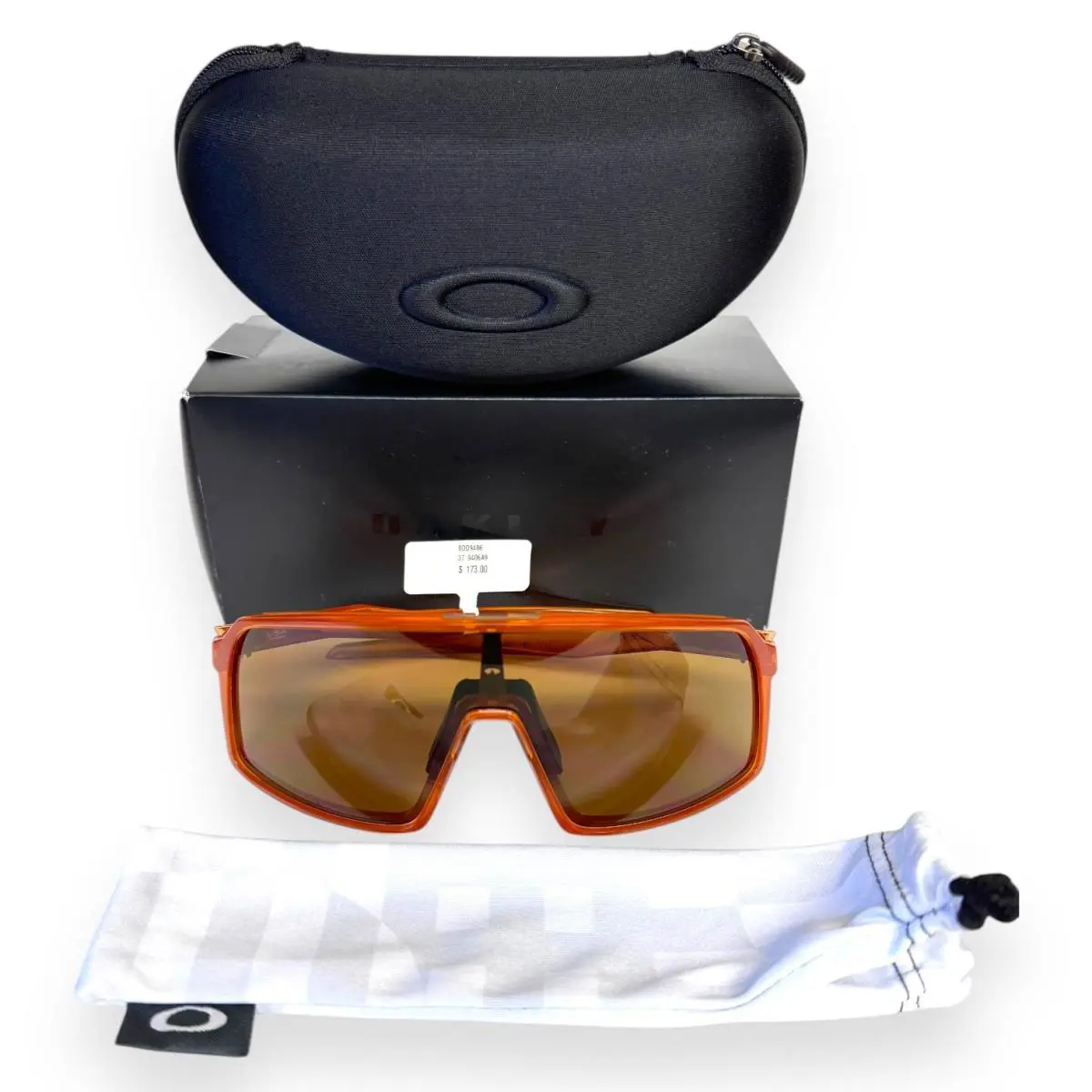 Sutro Shield Sunglasses OO9406-A937 Trans Ginger Prizm Bronze W/case by Oakley